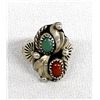 Image 1 : Native American Navajo Sterling Turquoise Ring