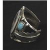 Image 2 : Zuni Sterling Inlay Buffalo Dancer Bracelet