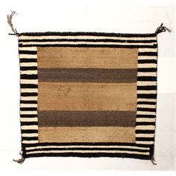 Antique Native American Navajo Saddle Blanket