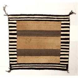 Antique Native American Navajo Saddle Blanket