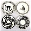 Image 1 : 4 Anasazi Traders Mimbres Decorative Plates