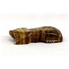 Image 2 : Zuni Carved Banded Onyx Badger Fetish by Cachini