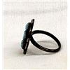 Image 2 : Native American Zuni Silver Turquoise Ring, Sz 6.5