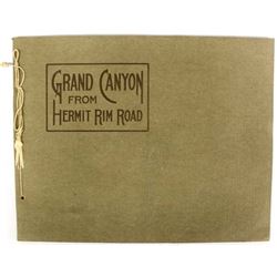 1910 Grand Canyon From Germit Rim Road Book