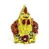 Image 2 : Vintage Mexican Pottery Chicken with 2 Lizards
