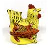 Image 3 : Vintage Mexican Pottery Chicken with 2 Lizards