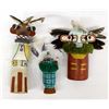 Image 1 : 3 Native American Hopi Kachinas