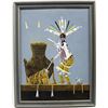 Image 1 : 1991 Original Apache Painting by Nathaniel Wright