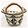Image 2 : Native American Santo Domingo Pottery Basket