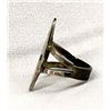 Image 2 : Native American Navajo Sterling Inlay Ring, Sz 4.5