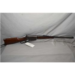 Winchester Model 1895 .35 WCF Cal Lever Action Rifle w/ 24" rnd bbl [ blued finish, fading in some a