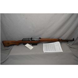 Ljungmann  Model AG 42B  6.5 x 55 Swedish Mauser Cal Mag Fed Semi Auto Full Wood Military Rifle w/ 2