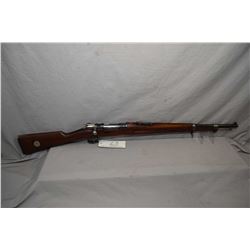 Swedish Mauser ( Carl Gustaf ) Model 1896 Short Rifle Dated 1915  6.5 x 55 Cal Bolt Action Full Wood