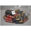 Image 1 : Bag Lot : Over 40 .12 Ga Shotshells - 2 Rifle Shells - Mag for Browning ? .243 / 308 Cal