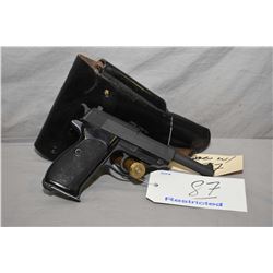 Walther ( by Walther ) Model P38 .9 MM Luger Cal 8 Shot Semi Auto Pistol w/ 125 mm bbl [ two toned f