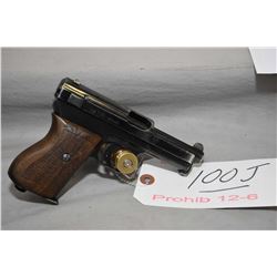 Mauser Model 1934 7.65 MM Cal 8 Shot Semi Auto Pistol w/ 89 mm bbl [ blued finish with slight holste