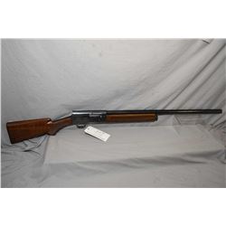 Browning ( Belgian ) Model Auto No. 5 Light Twelve .12 Ga 2 3/4  Semi Auto Shotgun w/ 30  vent rib b