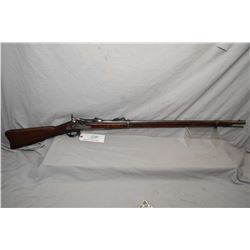 U.S. Springfield Model 1873 Trapdoor .45 - 70 Cal Single Shot Breech Loading Full Wood Military Rifl