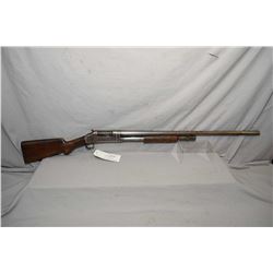 Winchester Model 1897 .12 Ga Pump Action Shotgun w/ 30  full choke bbl [ blued finish faded to grey 