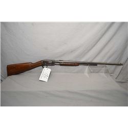 Remington Model 12 .22 LR Cal Tube Fed Pump Action Rifle w/ 25  bbl [ traces of blue in protected ar