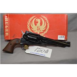 Restricted - Ruger Model Old Army .44 Perc Cal 6 Shot Revolver w/ 191 mm bbl [ appears excellent in 