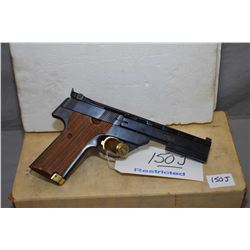 Restricted - High Standard Model Victor .22 LR Cal 10 Shot Semi Auto Pistol w/ 140 mm bbl [ appears 