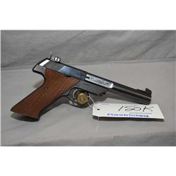 Restricted - High Standard Model Sharpshooter .22 LR Cal 10 Shot Semi Auto Pistol w/ 140 mm bull bar