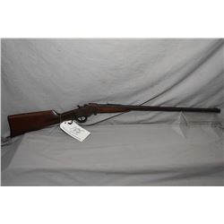 Stevens Model Favorite .32 Long Cal Single Shot Falling Block Rifle w/ 24  octagon bbl [ fading blue