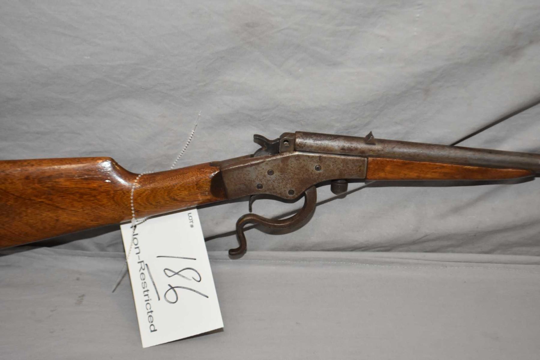 Stevens Model Crack Shot - 26 .22 Long Rifle Cal Single Shot Falling ...