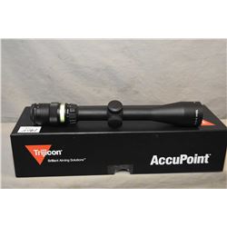 Trijicon Accupoint 3 - 9 x 40 Scope - Green Dot/ Plex  Ser # Y09244 [ appears as new in orig box w/ 