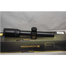 Nikon Monarch 3 Scope 1 - 4 x 20  # 4 Reticle / New  Ser # 0002584 [ appears as new in orig box, w/b