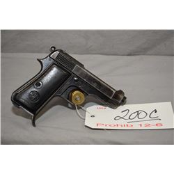 Prohib 12 - 6 Beretta Model 1934 .9 MM Browning Short Cal 7 Shot Semi Auto Pistol w/ 87 mm bbl [ blu