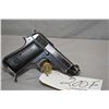 Image 1 : Prohib 12 - 6  Beretta Model 1934 .9 MM Browning Short Cal 7 Shot Semi Auto Pistol w/ 87 mm bbl [ fa