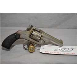 Prohib 12 - 6   Hopkins & Allen Model Top Break Automatic Ejecting .38 S & W Cal 5 Shot Revolver w/ 