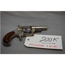 Prohib 12 -6 Remington Model New Line No.4 .38 Rimfire Cal 5 Shot Revolver w/ 64 mm bbl [ Note; this