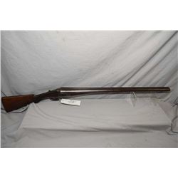 A. Ward Thompson ( Middleborough ) Model S x S Hammerless .12 Ga 2 1/2  Side By Side Shotgun w/ 30  