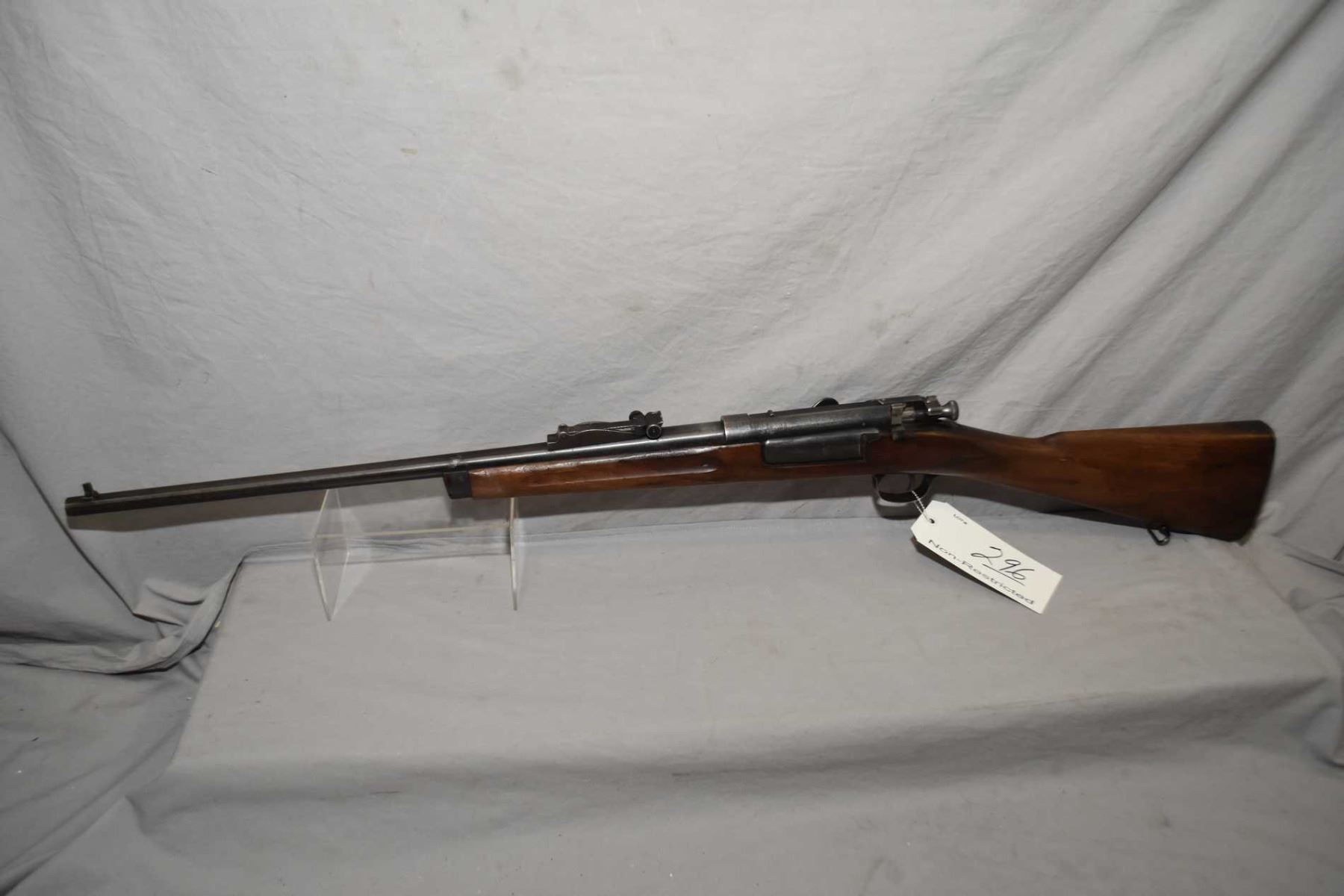 U.S. Springfield Model 1898 .30 - 40 Krag Cal Bolt Action Rifle w/ 22 ...