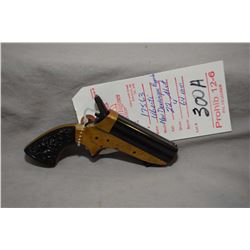 Uberti Model New Derringer Pepperbox .22 Short Cal 4 Shot Derringer w/ 64 mm bbl [ blued barrel, ham