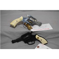 Lot of Two Items : EM - GE  Model Valor .32 S & W Long Cal 6 Shot Revolver w/ 54 mm bbl [ flaking ni