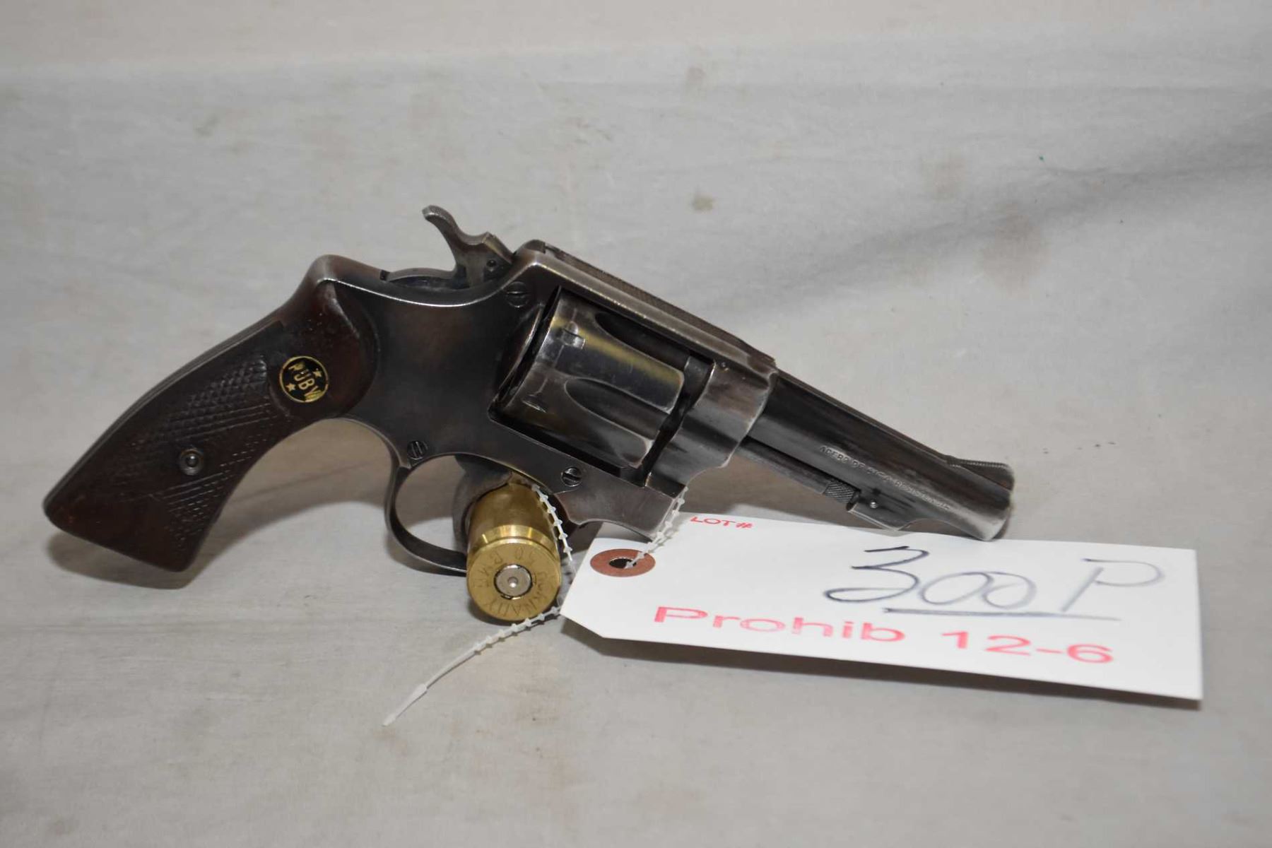 Prohib 12 - 6 Ruby Extra Model XIII .32 S & W Long Cal 6 Shot Revolver ...