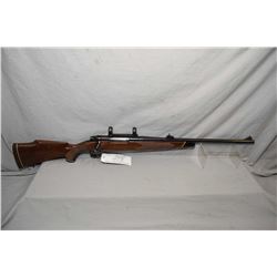 Winchester Model 70 .270 Win Cal Bolt Action Rifle w/ 22  bbl [ blued finish, barrel sights, also fi