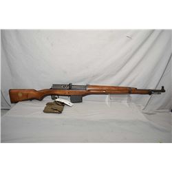 Ljungmann Model AG 42B  6.5 x 55 Swed Maus Cal Full Wood Military Mag Fed Semi Auto Rifle w/ 25" bbl