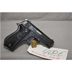 Prohib 12 - 6  Unique Model RR51 7.65 MM Cal 9 Shot Semi Auto Pistol w/ 80 mm bbl [ appears excellen