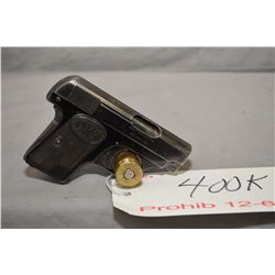 Prohib 12 - 6 Colt Model 1908 .25 Auto Cal 6 Shot Semi Auto Pistol w/ 51 mm bbl [ blued finish, star