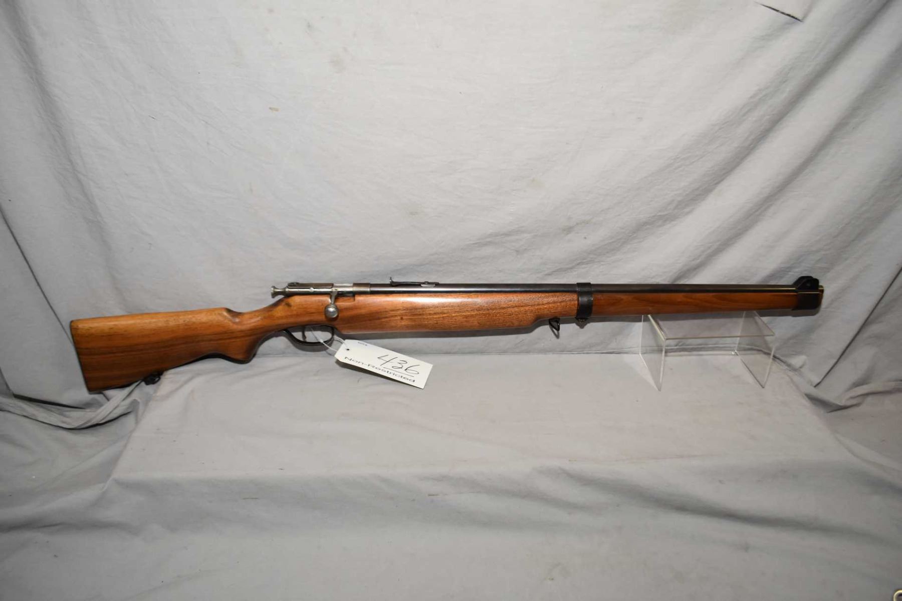 Cooey Model 82 Trainer .22 Rimfire Cal Single Shot Full Wood Rifle w ...