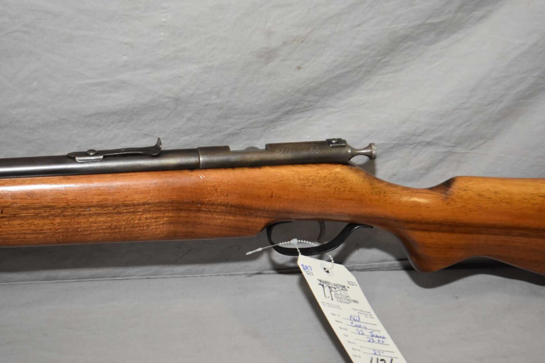 Cooey Model 82 Trainer .22 Rimfire Cal Single Shot Full Wood Rifle w ...