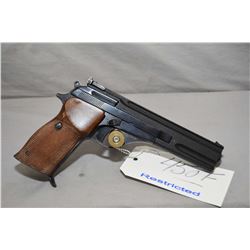 Restricted Beretta Model 74  .22 LR Cal 10 Shot Semi Auto Pistol w/ 150 mm bbl [  blued finish, adju