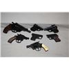 Image 1 : Tray Lot : Seven Starter Pistols : Rio 315 Made in Italy - Sprint Made in Italy - Foe Super 777 Made