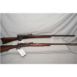 Lot of Two Firearms : Vetterli Model 1869 .41 Swiss Rimfire Cal Sporterized Bolt Action Rifle w/ 33 