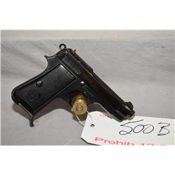 Prohib 12 - 6  Beretta Model 1934 .380 Auto Cal 7 Shot Semi Auto Pistol w/ 87 mm bbl [ blued finish 